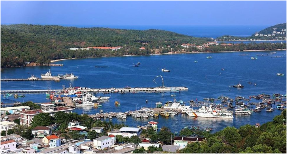 Cảng An Thới Phú Quốc. Ảnh: Dương Giang-TTXVN