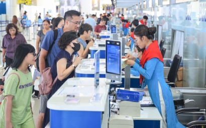 Nearly 83 million passengers passed through the airport in 8 months